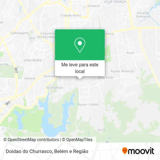 Doidao do Churrasco mapa