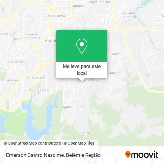 Emerson Castro Nascime mapa