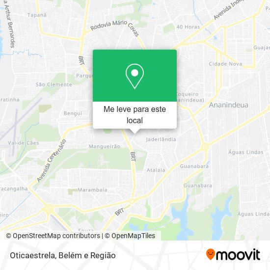 Oticaestrela mapa