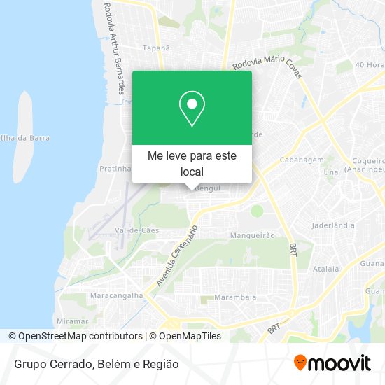 Grupo Cerrado mapa