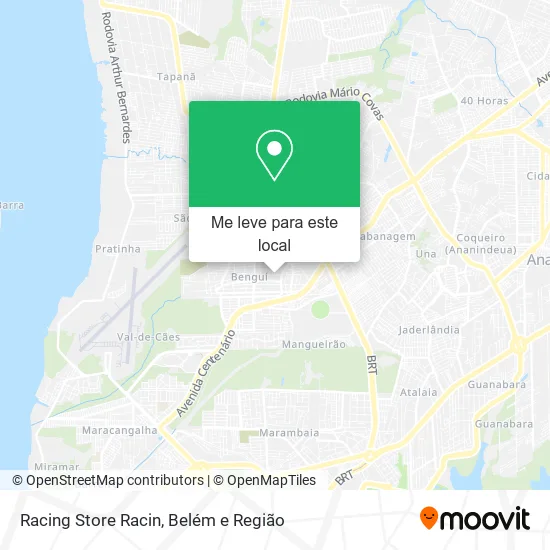 Racing Store Racin mapa