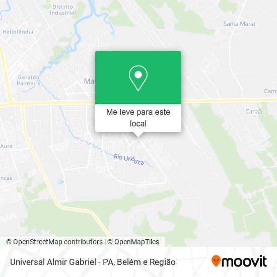 Universal Almir Gabriel - PA mapa
