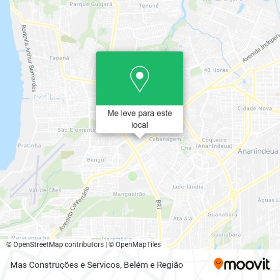 Mas Construções e Servicos mapa