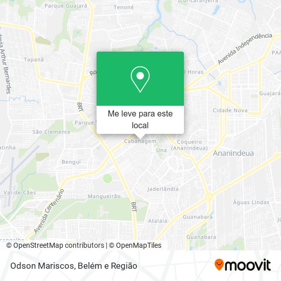 Odson Mariscos mapa