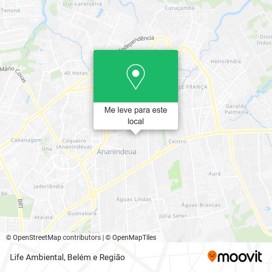 Life Ambiental mapa
