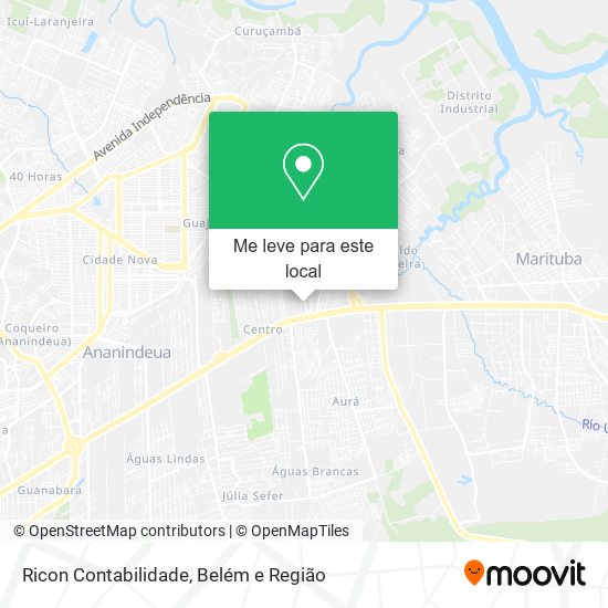 Ricon Contabilidade mapa