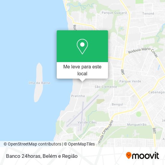 Banco 24horas mapa