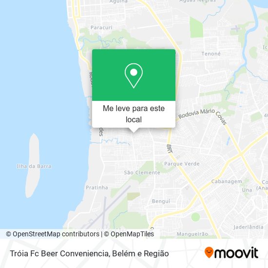 Tróia Fc Beer Conveniencia mapa