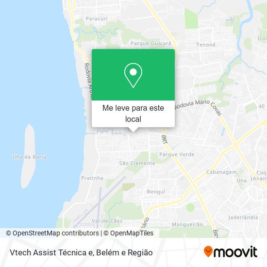 Vtech Assist Técnica e mapa