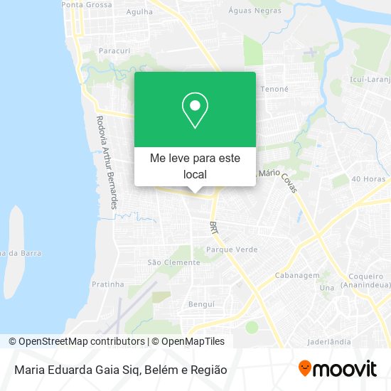 Maria Eduarda Gaia Siq mapa