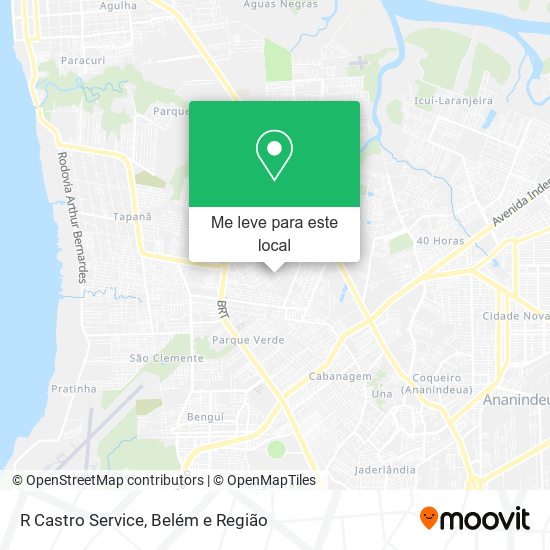 R Castro Service mapa