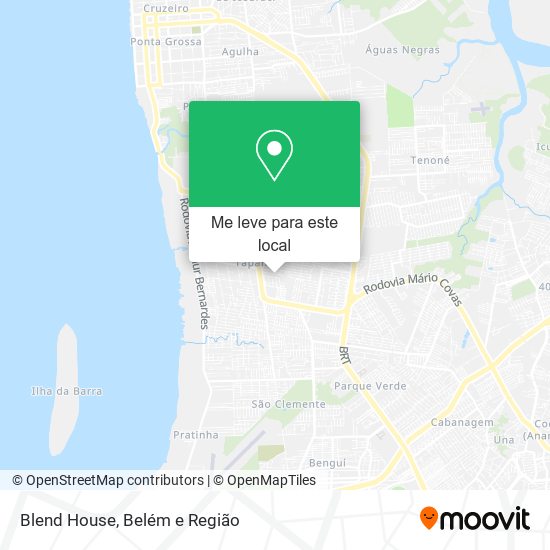 Blend House mapa