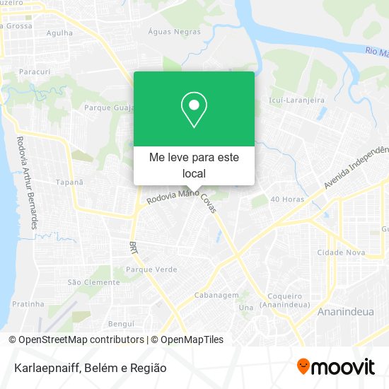 Karlaepnaiff mapa