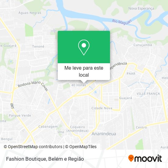 Fashion Boutique mapa