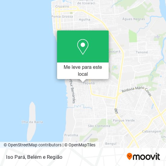 Iso Pará mapa