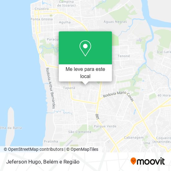 Jeferson Hugo mapa