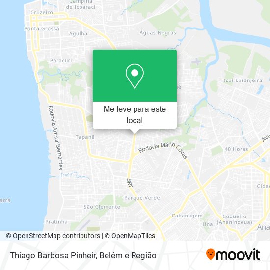 Thiago Barbosa Pinheir mapa