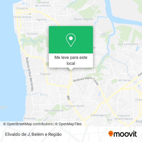 Elivaldo de J mapa