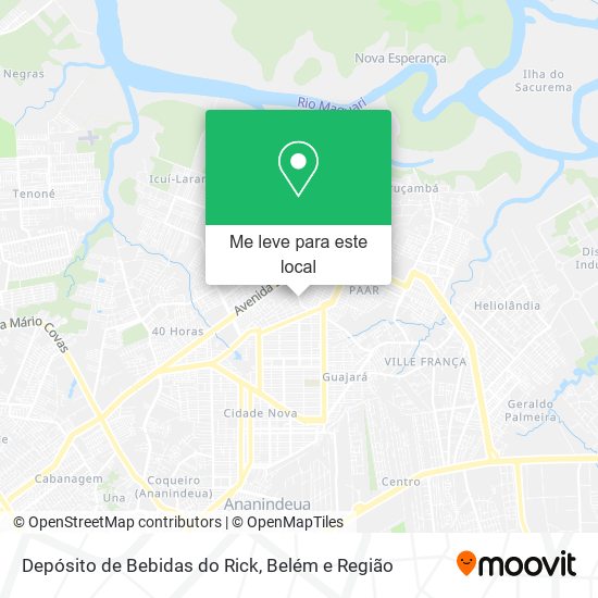 Depósito de Bebidas do Rick mapa