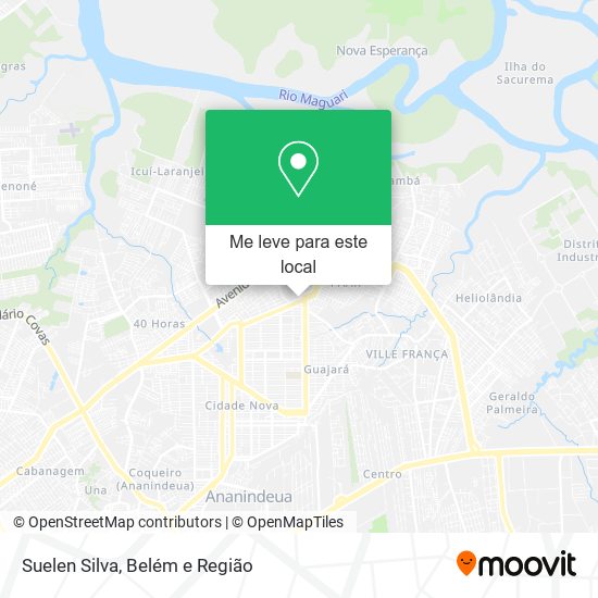Suelen Silva mapa