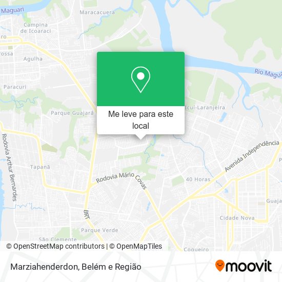 Marziahenderdon mapa