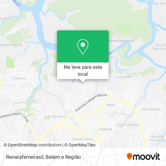 Renataferreirasil mapa