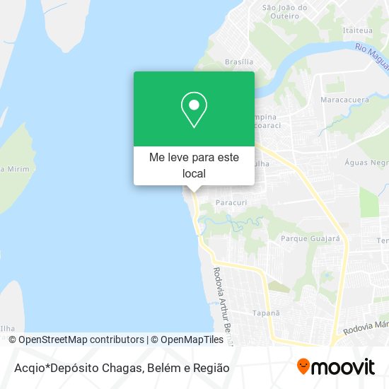 Acqio*Depósito Chagas mapa