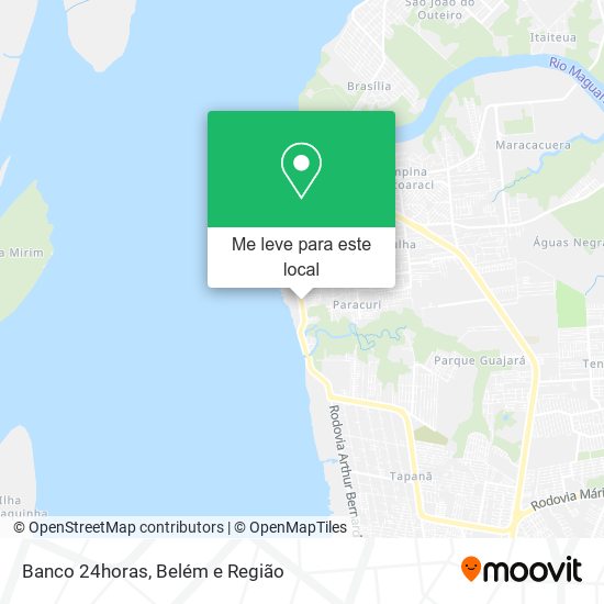 Banco 24horas mapa