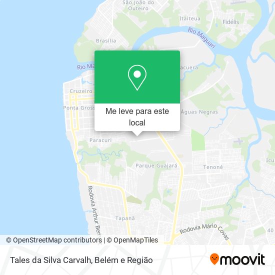Tales da Silva Carvalh mapa