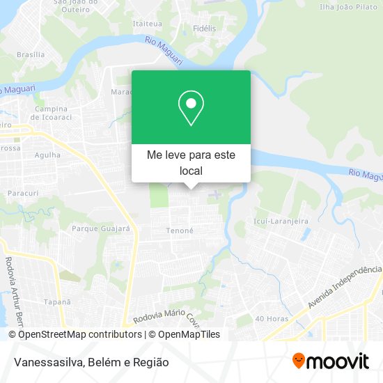 Vanessasilva mapa