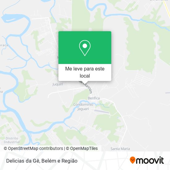 Delicias da Gê mapa