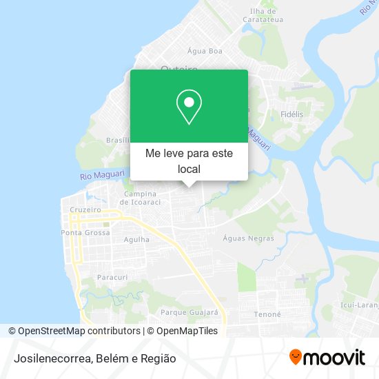 Josilenecorrea mapa