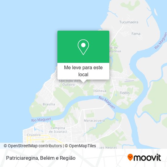 Patriciaregina mapa