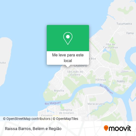 Raissa Barros mapa