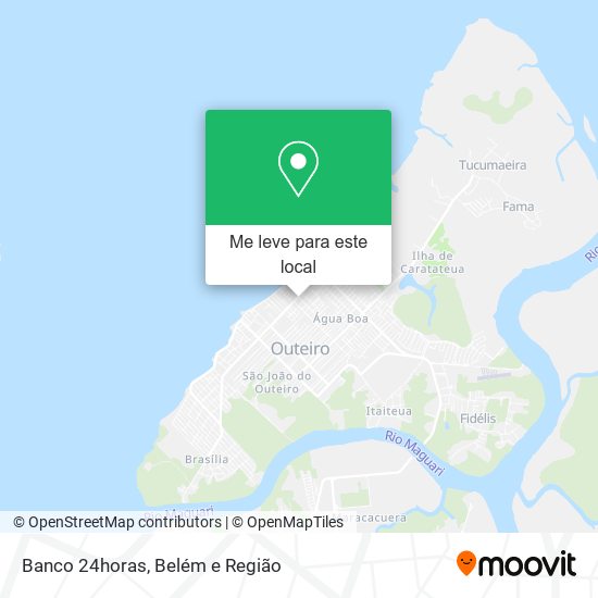 Banco 24horas mapa