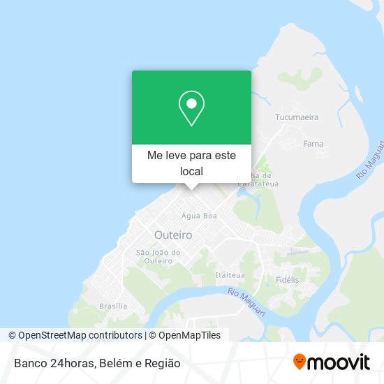 Banco 24horas mapa