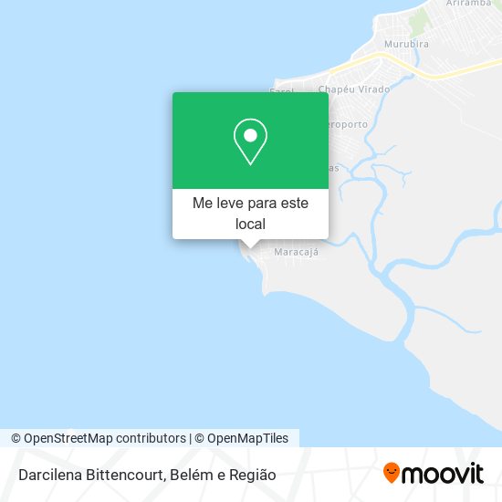 Darcilena Bittencourt mapa