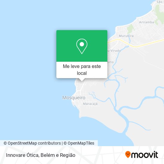 Innovare Ótica mapa