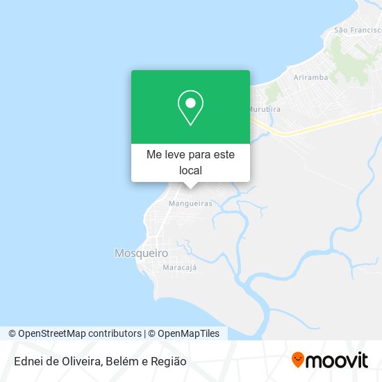 Ednei de Oliveira mapa