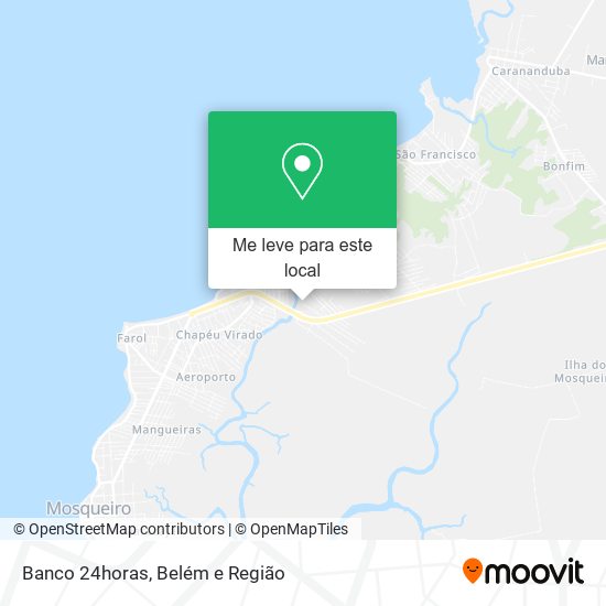 Banco 24horas mapa