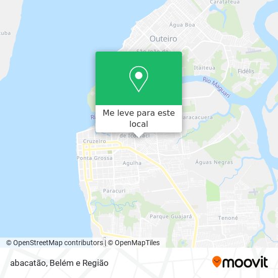 abacatão mapa