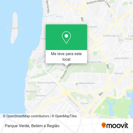 Parque Verde mapa