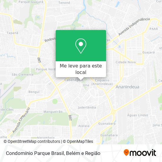 Condomínio Parque Brasil mapa
