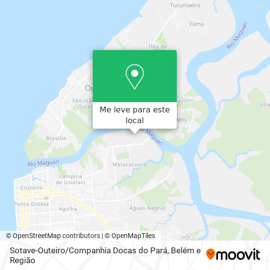 Sotave-Outeiro / Companhia Docas do Pará mapa