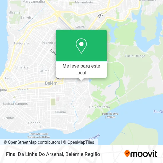 Final Da Linha Do Arsenal mapa