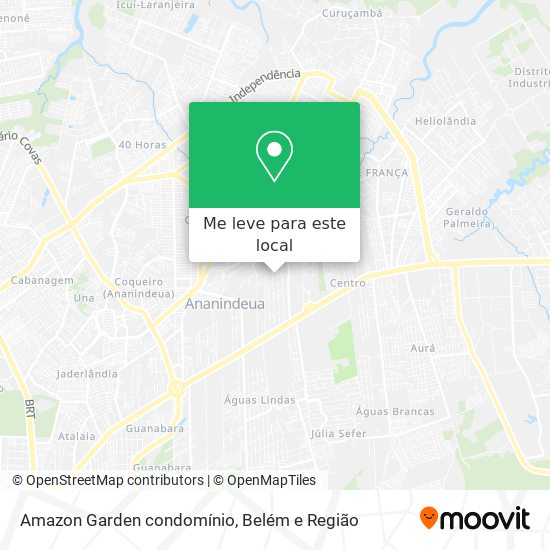 Amazon Garden condomínio mapa