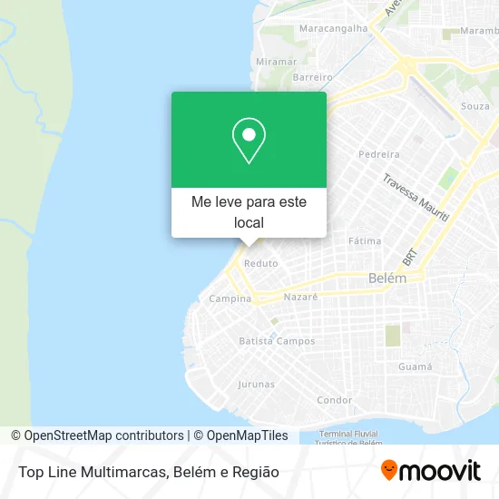 Top Line Multimarcas mapa