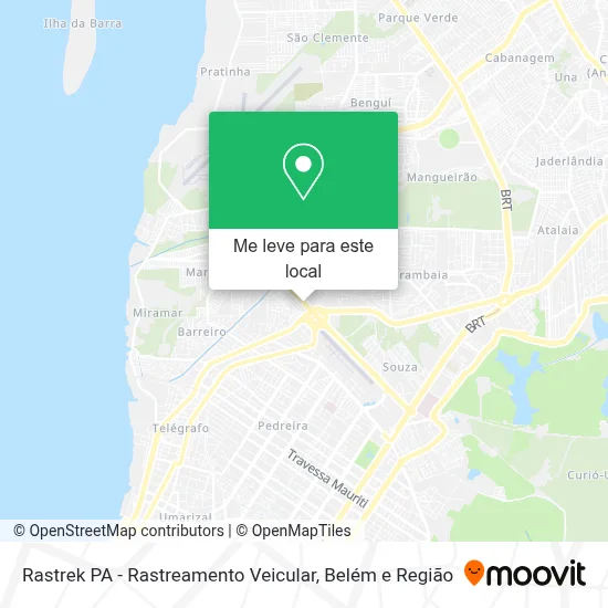Rastrek PA - Rastreamento Veicular mapa
