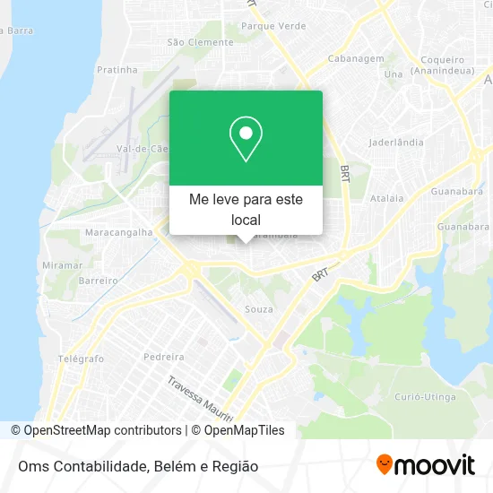 Oms Contabilidade mapa