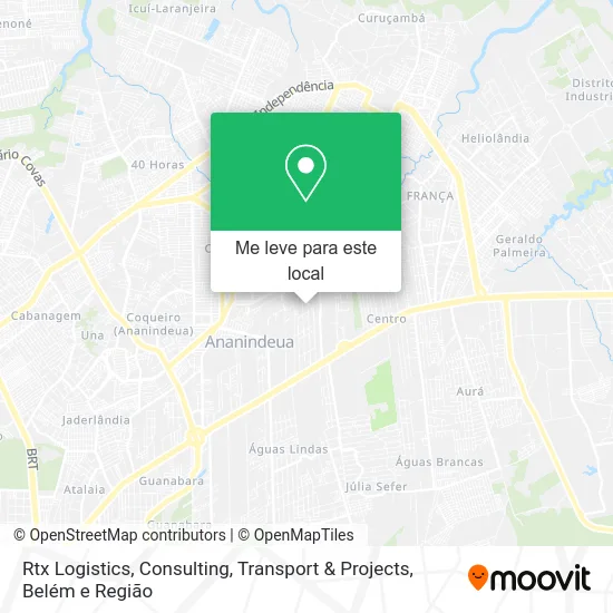 Rtx Logistics, Consulting, Transport & Projects mapa
